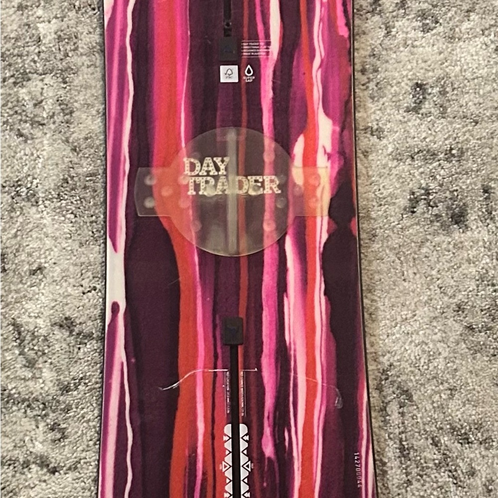 Burton Day Trader Snowboard - Pink and Purple